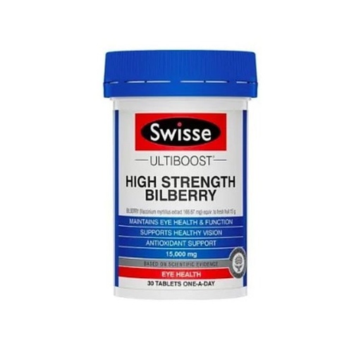 [172F0012] Swisse - 高強度藍莓護眼片 15000mg 30粒 (平行進口)