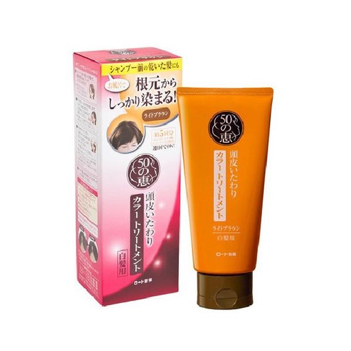 [172F0183] 50 Megumi - Hair Colorant 150g (Light Brown)(Parallel Import)