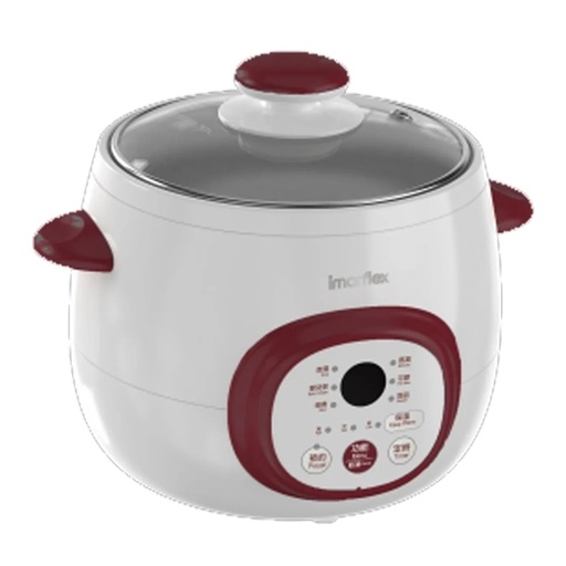 [123F0121] imarflex - 1L Electric Stew pot ISP-10EG