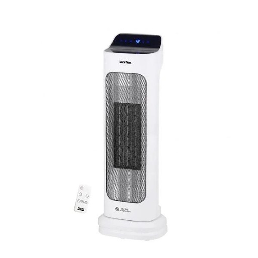 [123F0077] imarflex - 2000W PTC Ceramic LED Display Remote Control Heater