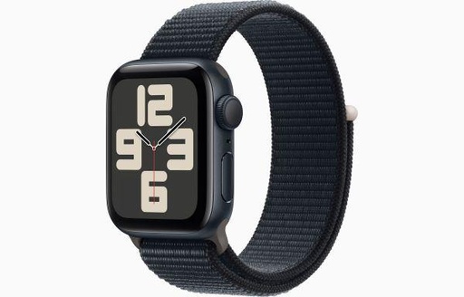 [AAW2347] Apple Watch SE GPS + Cellular 40mm Midnight Aluminium Case with Midnight Sport Loop