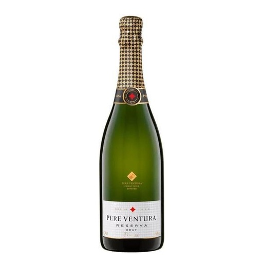 [167F0038] Spanish sparkling wine Cava pere Ventura primer Brut Reserva 4 bottles