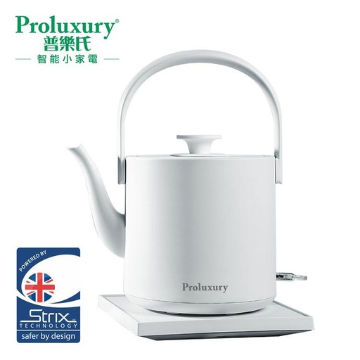 [138F0120] PROLUXURY HAND  DRIP KETTLE (White) 0.8L