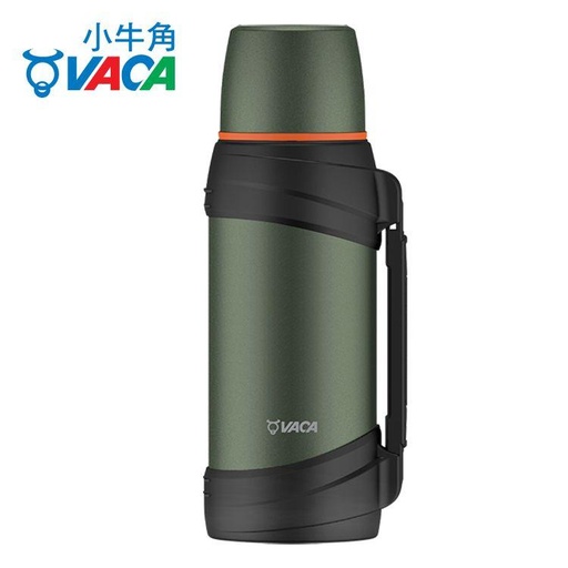 [138F0161] VACA 1.9L S/ST VACUUM TRAVEL FLASK W/HANDLE (GREEN)