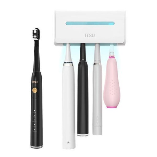 [169F0011] ITSU - We Care Sonic Electric Toothbrush + UV Toothbrush Sterilizer IS-0213+IS-0214