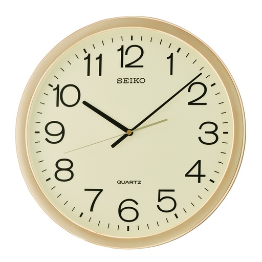 [159F0074] SEIKO - QUARTZ Wall Clock (QXA041A)