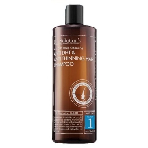 [125F0171] Dr.Solution's - Deep Cleansing Hair Follicle Shampoo NO.1 500ml (Original)