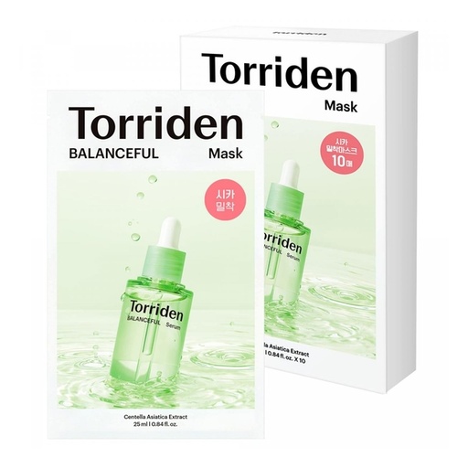 [146F0716] Torriden - 積雪草保濕鎮靜面膜 10片 (平行進口)