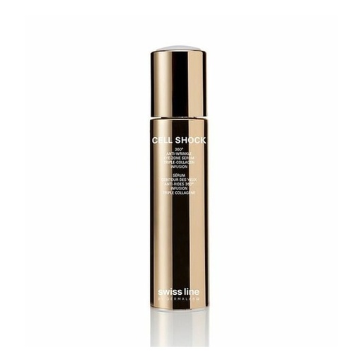 [146F0599] Swissline - CELL SHOCK 活肌抗皺三效骨膠原眼部精華 15ml (原裝行貨)