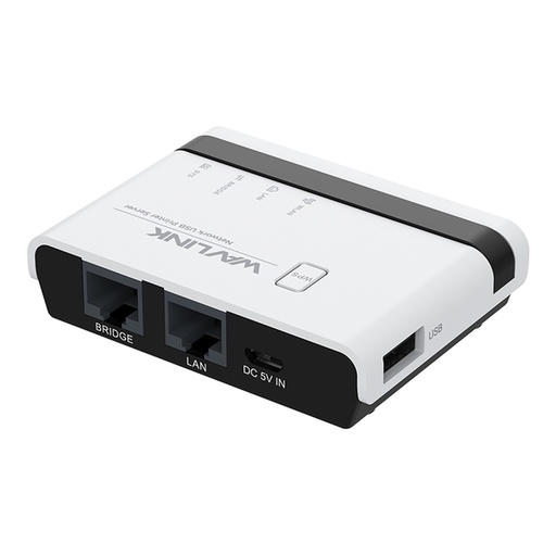 [116F0218] WAVLINK - Wireless USB2.0 Printer Server WL-NU516U1