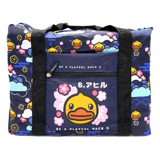 [175F0030] B.Duck Foldable Travel Bag (Sakura)