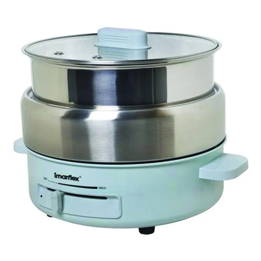 [123F0167] imarflex 伊瑪牌 - 「鮮料理」5公升蒸煮火鍋 IMC-50K