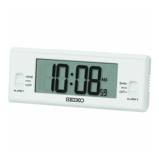 [159F0124] SEIKO - QUARTZ Alarm Clock (QHL093W)