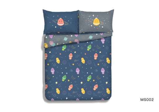 Casablanca Moshi Ron Cartoon Cotton Series Bedding Set (MS002)