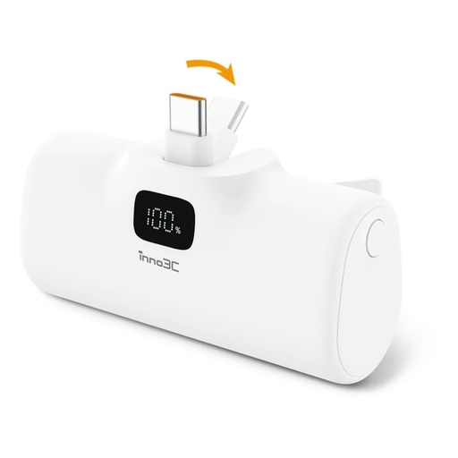 [049F8043] inno3C i-DC20 Capsule Powerbank with Stand 5000mAh