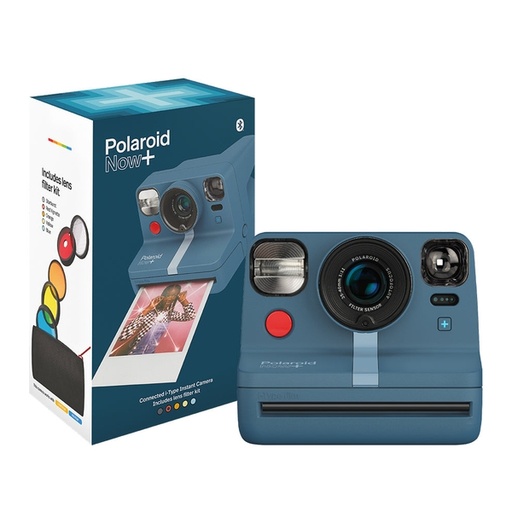 [141F0038] Polaroid Now+ i-Type Instant Camera - Blue Gray