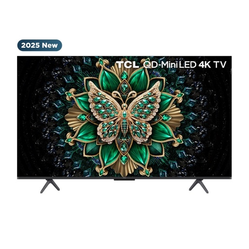 [104F0004] TCL 75" C6K Series QD-Mini LED 4K Google Smart TV 75C6K