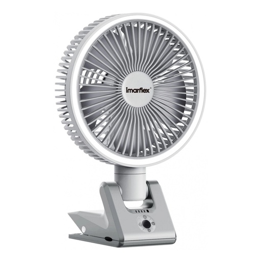 [123F0200] imarflex - 7.9" Rechargeable Counter Clip Multi-Fan