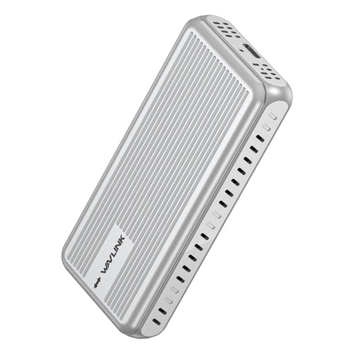 [116F0261] Wavlink 40Gbps USB4 Type-C Tool-Free Enclosure for M.2 PCIe NVMe SSD WL-ST401C