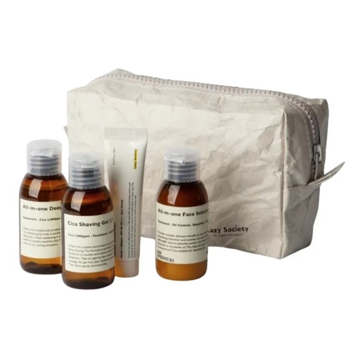 [125F1200] Lazy Society - Men's Skincare Travel Kit