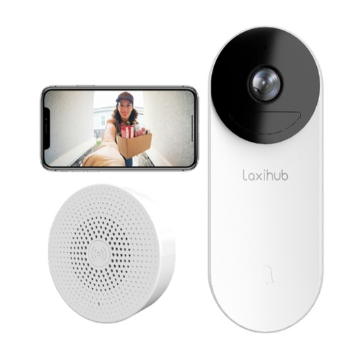 [146F0789] Laxihub -  BellCam 1080P  Wifi無線門鈴攝影機