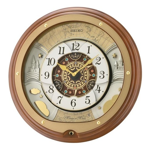 [159F0159] SEIKO - Quartz Wall Clock - Melodies in Motion (QXM381B)