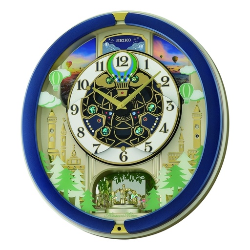 [159F0164] SEIKO - Quartz Wall Clock - Melodies in Motion (QXM398L)