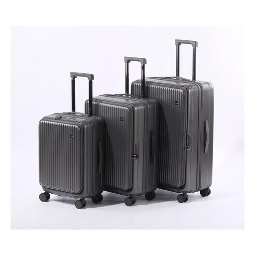 Ausaulio Front Flip-up Large-Capacity Suitcase Bundle (20" + 24" + 28")