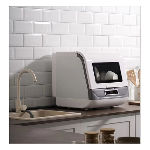 [122F0109] Turbo Italy - TDW-05 Fully Automatic Countertop Dishwasher (Non-water tank model)