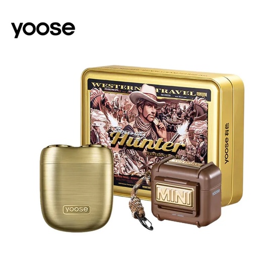 [104F0033] Yoose Mini 2.0【賞金獵人】- 全合金便攜式電動鬚刨