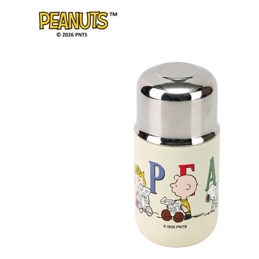 [184F0017] PEANUTS Authorized 230ml SUS304 Vacuum Flask