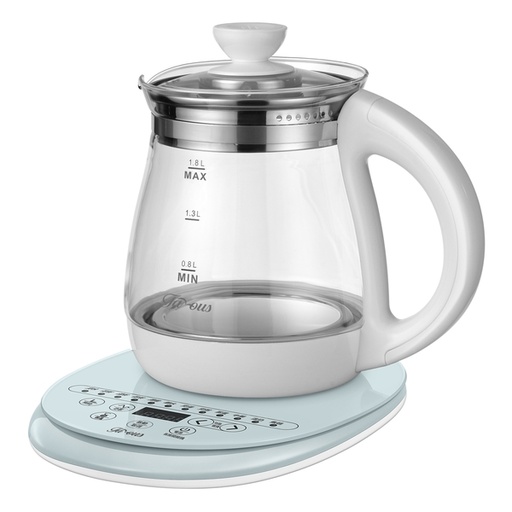 [123F0188] Famous - 1.8L Glass Health Care  Pot FK-18GP(FAM)