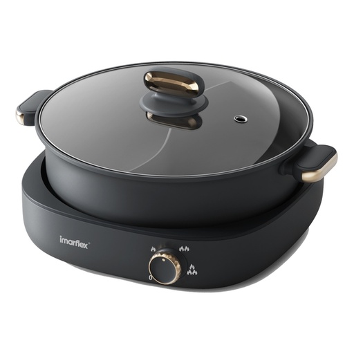 [123F0181] imarflex 伊瑪牌 - 4.0L 1360W Two Sides Electric Hot Pot IMC-FK40T