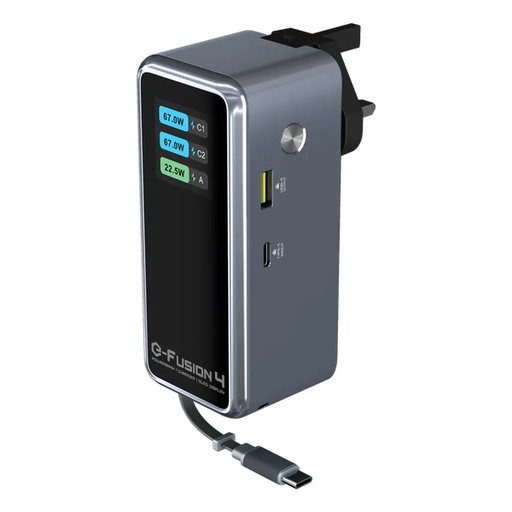 [105F80047] EGO E-Fusion4 @ 15000mAh POWERBANK With Travel Charger (YJ-769D)