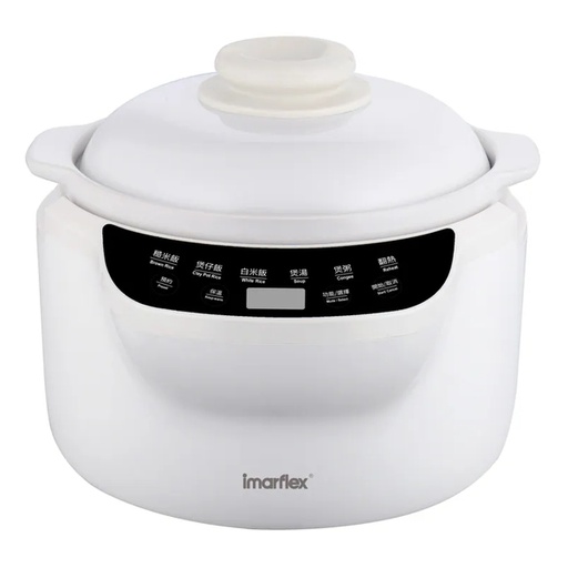 [123F0255] 'imarflex 伊瑪牌 -『瓷釜』白瓷內鍋多功能電飯煲 (1.0L) IRC-FD33C
