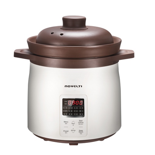 [113F0028] Novelti - Purple-clay Cooker 5L 700W NC5051