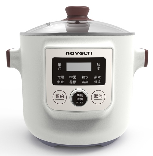 [113F0030] Novelti - 紫砂養生萬用電燉盅 (1.5公升) NC6015