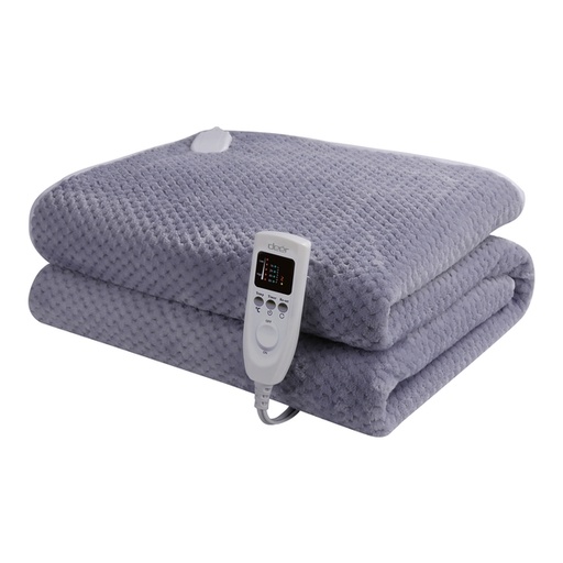 [113F0009] Deer - Comfort Fleece (Timer) Electric Blanket (Single/ Hand or Machine Washable)