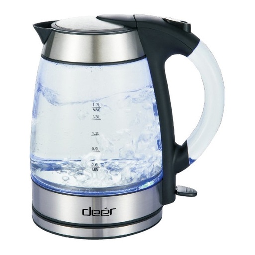 [113F0012] Deer - Cordless Electric Glass Kettle (1850-2200W)