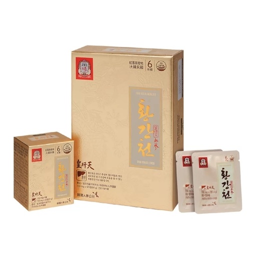 [147F0153] South Korea's Zhengguanzhuang Huanggantian 700mg 120 capsules (parallel import)