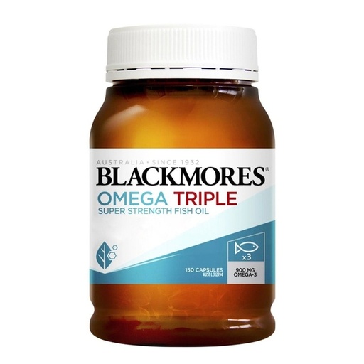 [150F0283] BLACKMORES 三倍強效深海魚油 150 粒(平行進口)