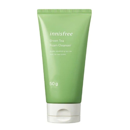 [146F0657] innisfree - 綠茶保濕潔面膏 50g (平行進口)