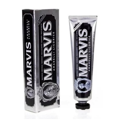 [146F0606] Marvis - 甘草薄荷牙膏 85ml (黑) (平行進口)