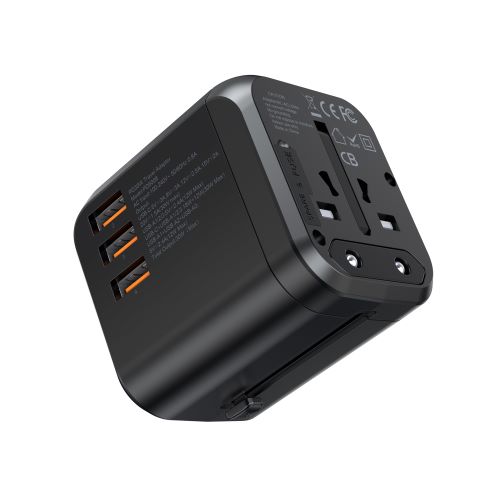 [114F0067] CHOETECH PD30W 3A+C Travel Wall Charger