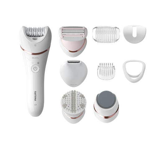 [133F0032] PHILIPS Epilator Series 8000 Wet & Dry Epilator BRE740/11