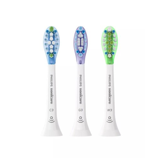 PHILIPS Sonicare Premium Standard Sonic Toothbrush Heads Variety Pack (3pcs)