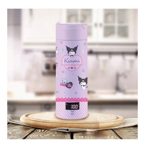 [116F0095] JNC X Kuromi Smart Portable Water Bottle 380ml (Dream World)