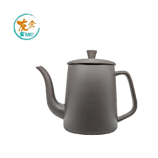 [153F0021] TME Purple Clay Coffee Pot 500cc  (Black)